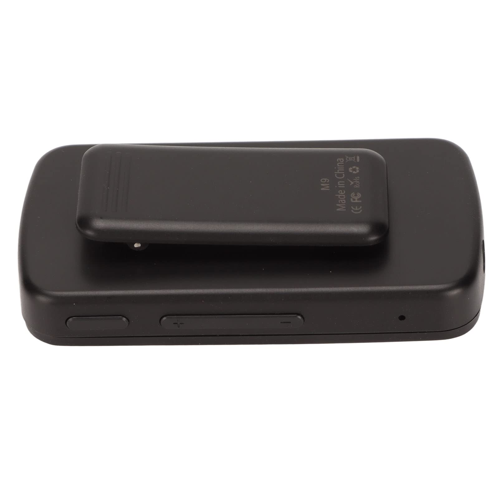 Lettore musicale MP3 con clip posteriore, lettore MP3 a bassi potenti, 1,54 pollici, riduzione intelligente del rumore per l'uso quotidiano per lo sport (64 GB)