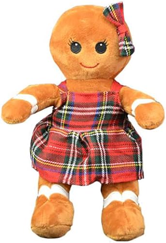 Peluche suave de 8 pulgadas, la chica de pan de jengibre... We Stuff 'em... You Love 'em!