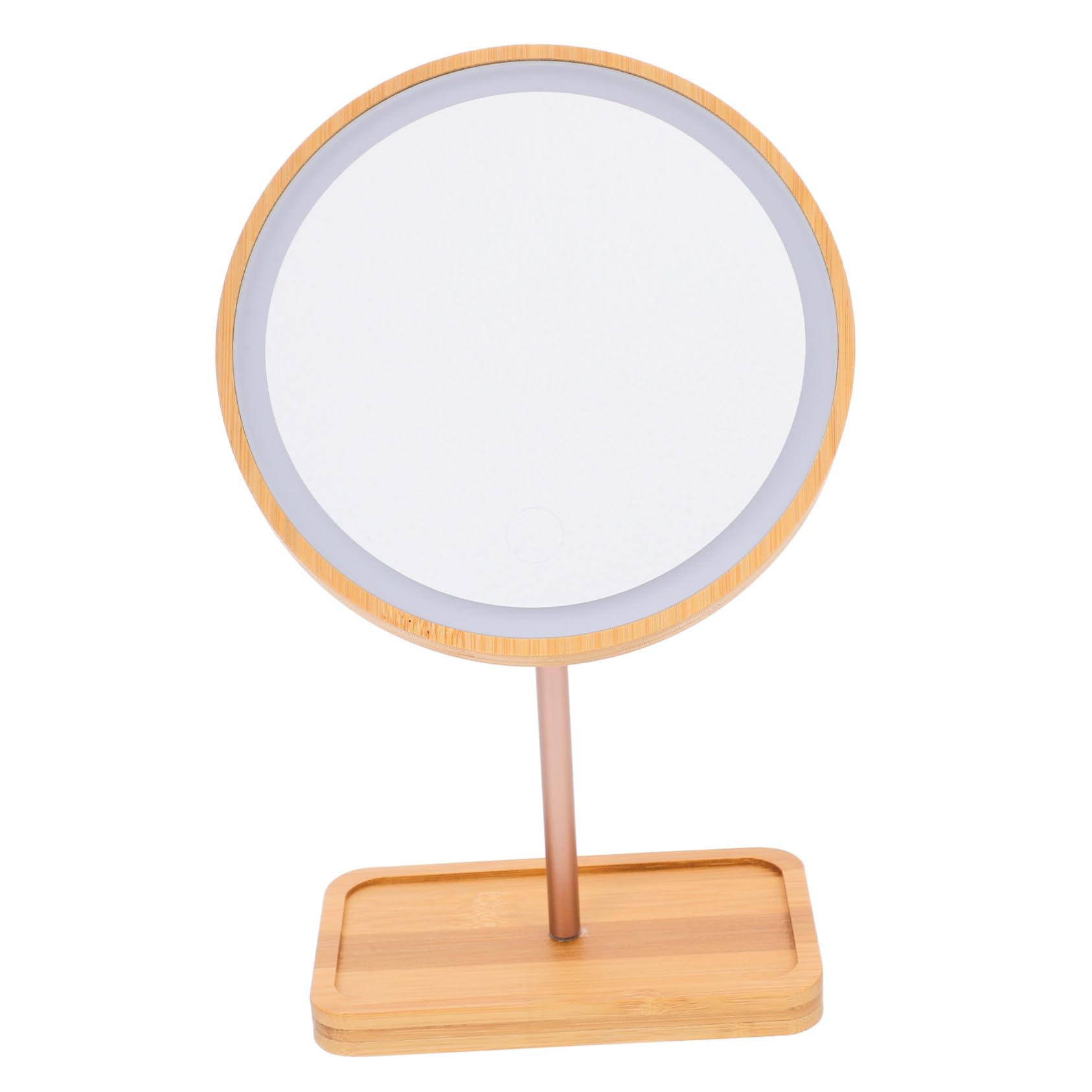 Miroir de table avec plateau maquillage pour fille et coiffeuse lumineuse