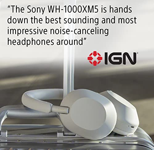 Sony WH-1000XM5 Noise Cancelling Headphones (Midnight Blue) — view 12