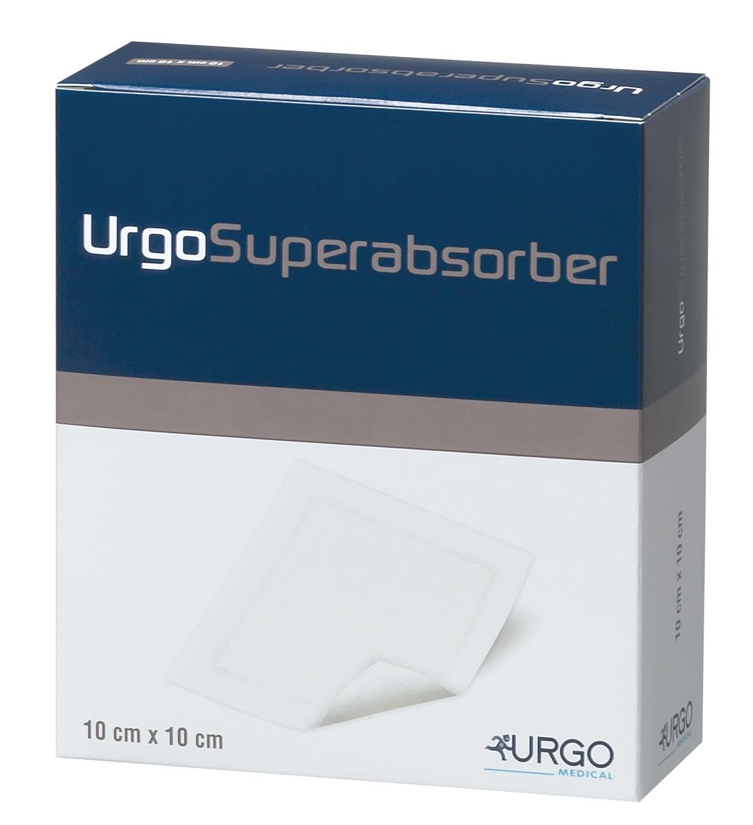 UrgoSuperabsorber Wundauflage 10 cm x 10 cm, 10 St
