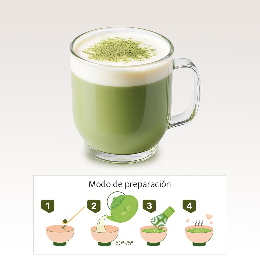 Té Matcha Origen 100% Japón Provincia Kagoshima 200g Grado Premium