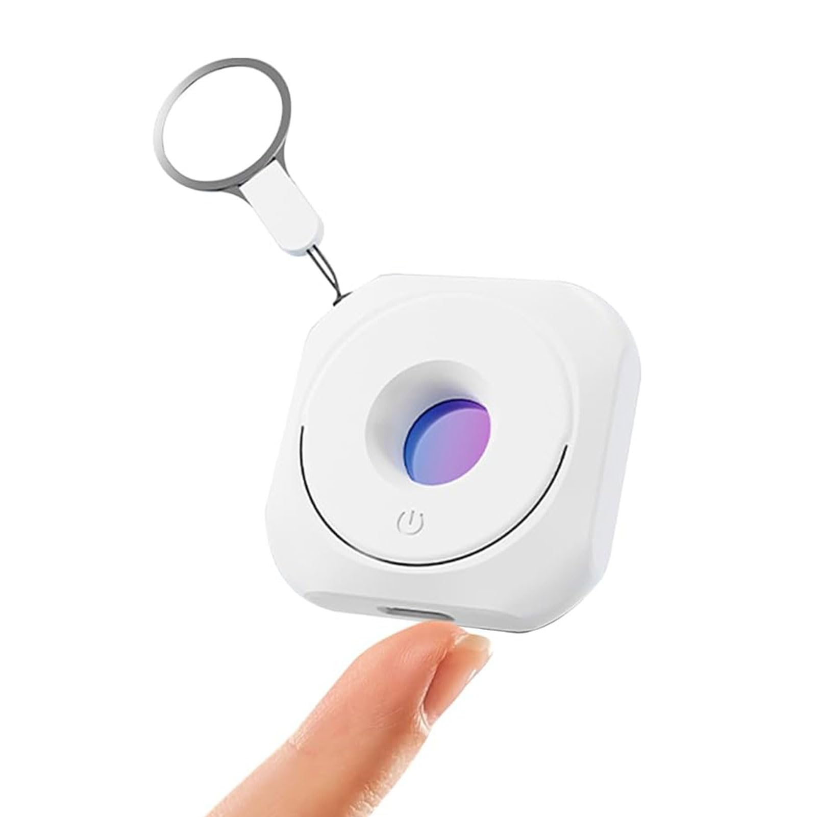 Hidden Camera Detectors, Security Protection Delicate Small Accessories, Anti-Peeping Spy Gadgets Wireless Infrared Camera Sweeper Device Detector, Indoor Use for Hotel, Home, Office, Travel (White)