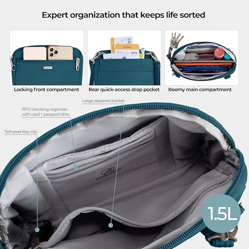 Image of Travelon Anti-Theft Classic Convertible Crossbody & Waist Pack