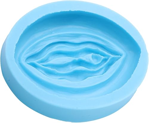 YOOJIA Molde de chocolate con forma genital para mujer, moldes novedosos para hacer dulces, molde de silicona, bandeja de gelatina, fondant,