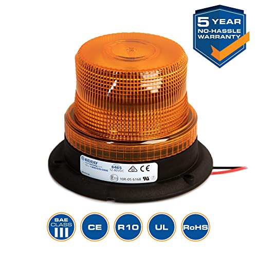 Lámpara LED Ecco 6465A ámbar con montaje de 3 pernos miniatura 4