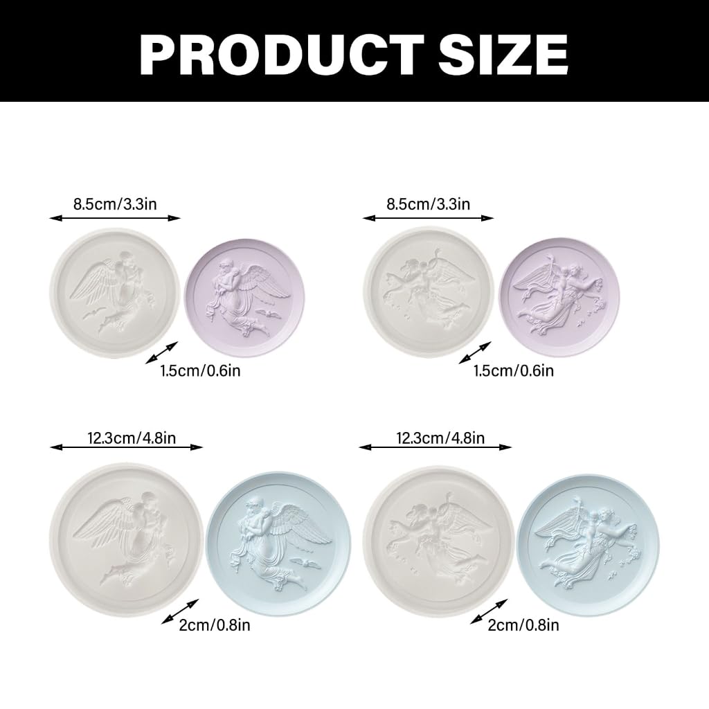 Nicole Moules En Silicone En Forme De Bougeoir En Béton Pour Décoration