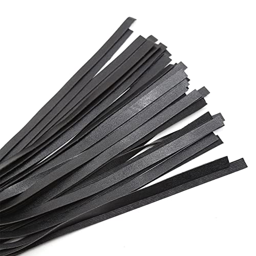 Venesun Bondage Spanking Flogger, 18.9Inch Faux Leather Whips For Adult Bdsm Play, Black #TOP5