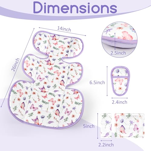 Cojín reductor para asiento de bebé con soporte ultra grueso miniatura 5