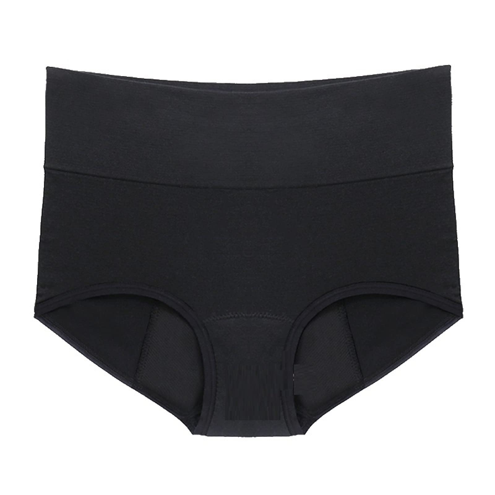 Slip Donna 2/4 PZ Donne Pantaloni fisiologici Periodo mestruale a Prova di perdite Pantaloni Zia Puro Cotone Traspirante a Vita Alta Slip da Donna
