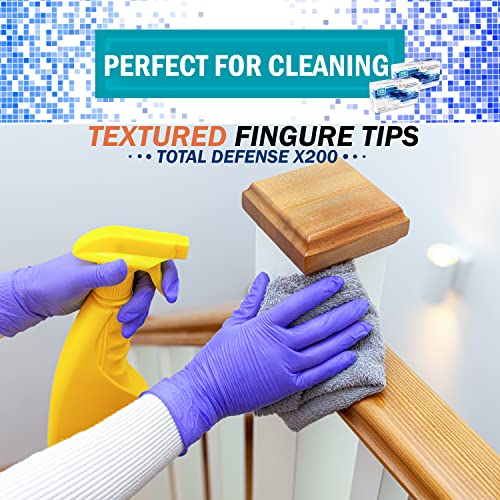 Veeboost {2000 Count} Nitrile Gloves, Disposable Gloves, Gloves Disposable Latex Free, Powder Free, Non Sterile, Bulk (2000 Gloves 10 Boxes Of 200) (Medium) #TOP4