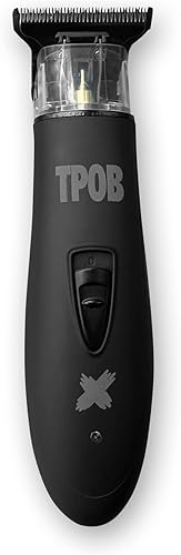 Miniatura 7 de TPOB Ghost X - Cortadora de barba para hombres, recortadora profesional de pelo con hoja en T, inalámbrica, recargable, afeitadora eléctrica para