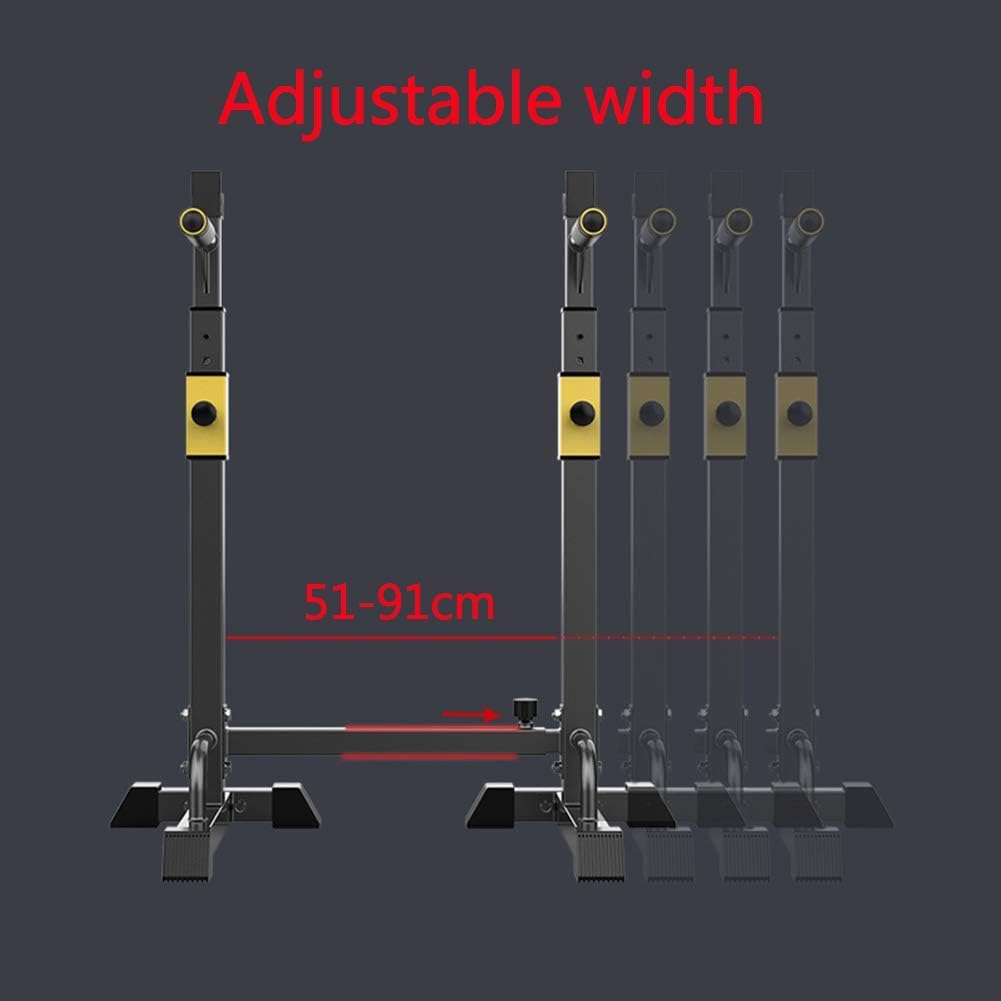 Fitness Barbell Rack Squat Rackarbell Free Press Bench Rackdjustable Multi Function Indoor Strength Training Equipment,Used for Home Fitness, Durable