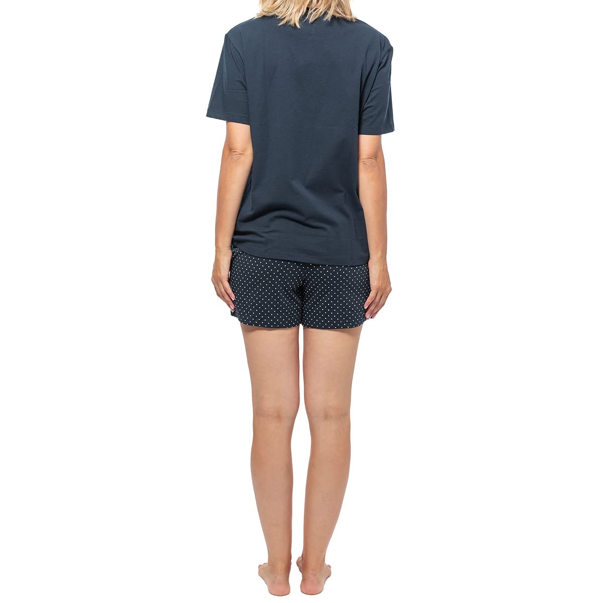 Schiesser - Mix - Damen - Organic Cotton - Schlafanzug kurz - Pyjama - Nachtwäsche