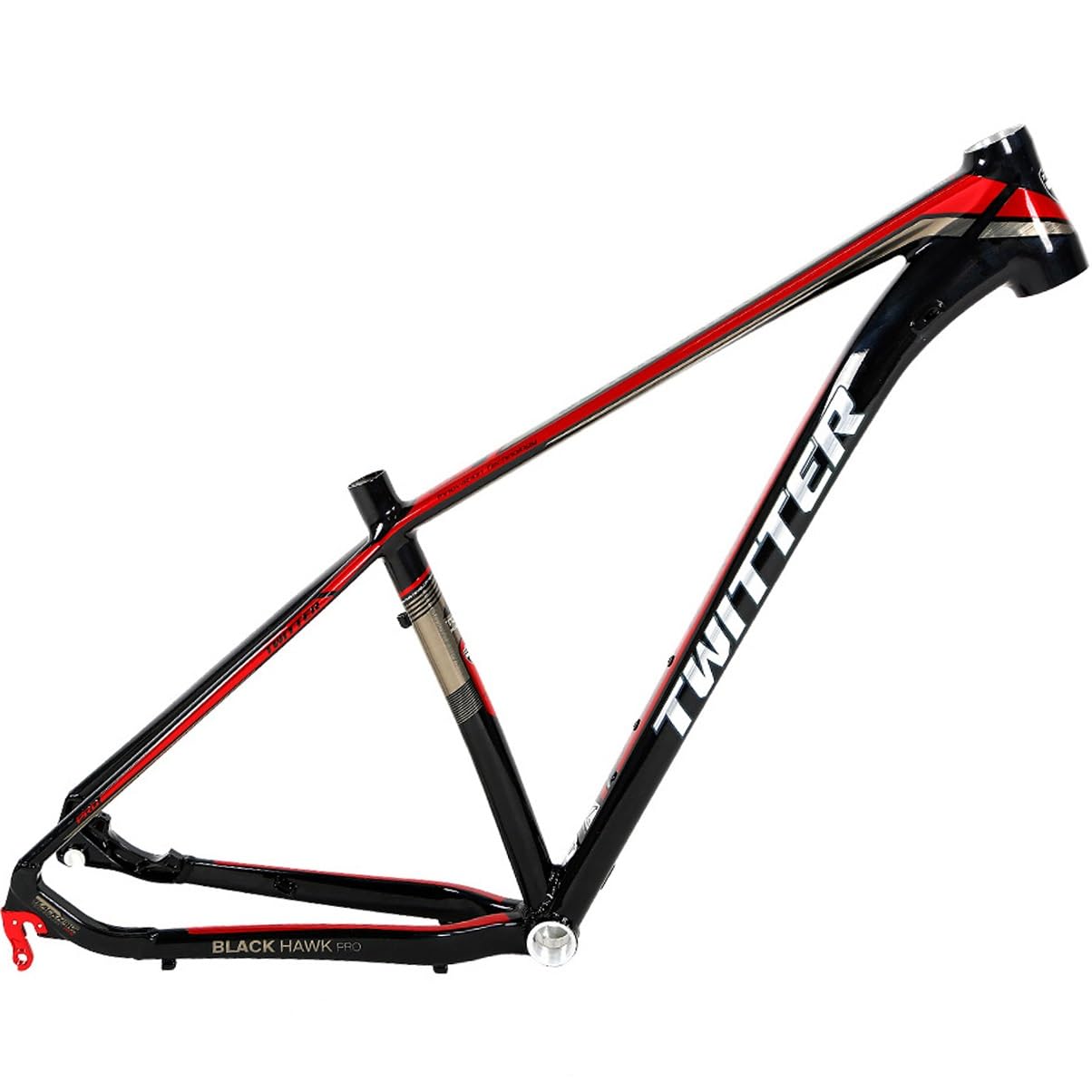 Mountainbike-Rahmen 27,5/29er Hardtail Mountainbike-Rahmen 15'' 17'' 19'' Aluminiumlegierung Fahrradrahmen Schnellspanner 135mm Gerade Headset-Führung Intern Sport & Freizeit