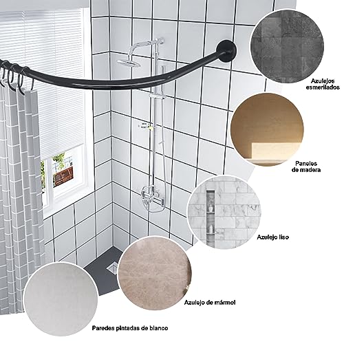 Listado y reviews de Cortinero extensible para baño que puedes comprar esta semana. 24 Listado y reviews de Cortinero extensible para baño que puedes comprar esta semana. 24
