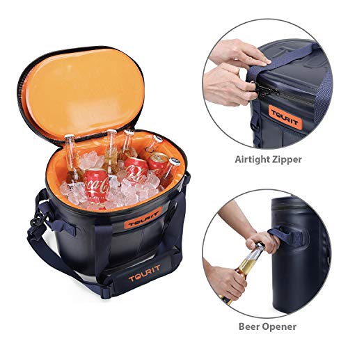 image for TOURIT Soft Cooler 20 Cans Leak-Proof Soft Pack Cooler Bag Waterproof 