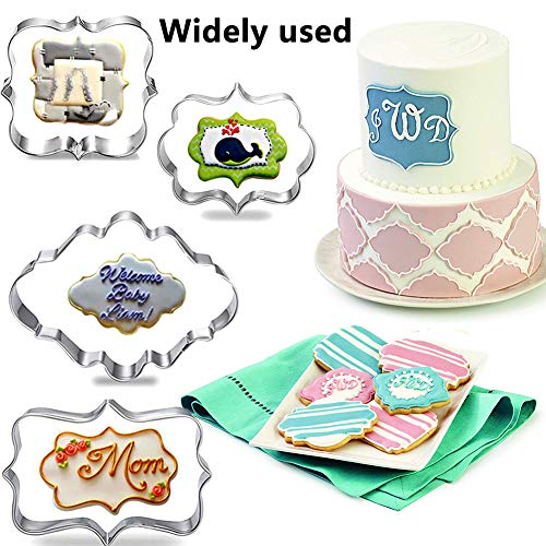 BETOY Stampini per Biscotti 12 Pezzi, Acciaio Inox...