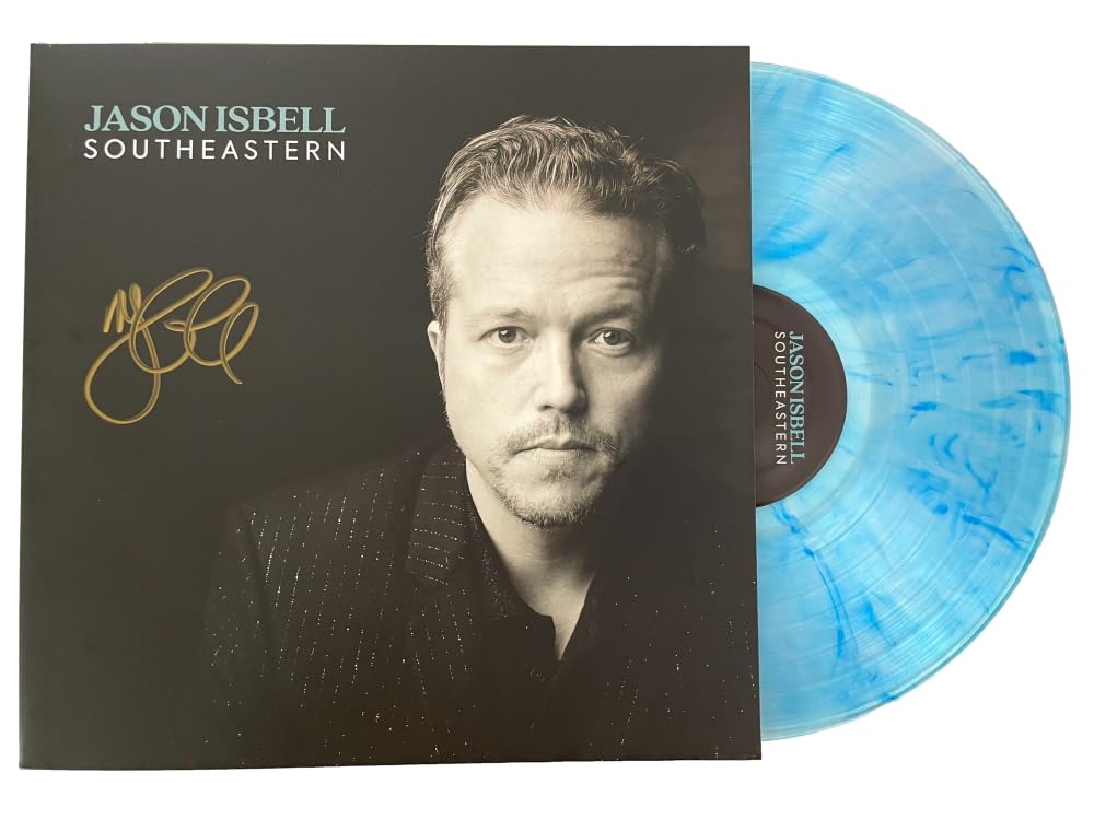 海外作品、アンビーユ、スイング、20/170 サイン、保証書付き。 Jason Isbell Signed Autograph Album Vinyl Record LP - Southeastern