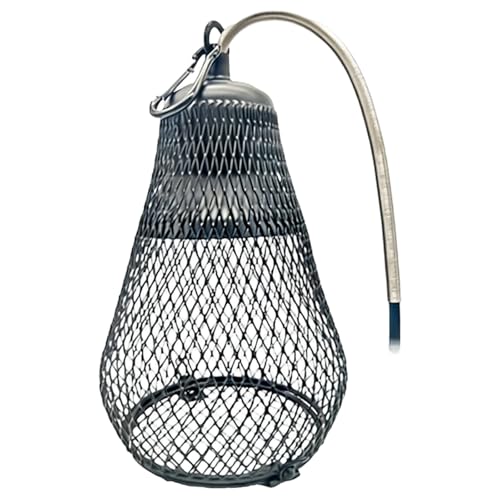 Abat-jour chauffant pour reptile et perroquet cage anti-brûlure 19.6cm