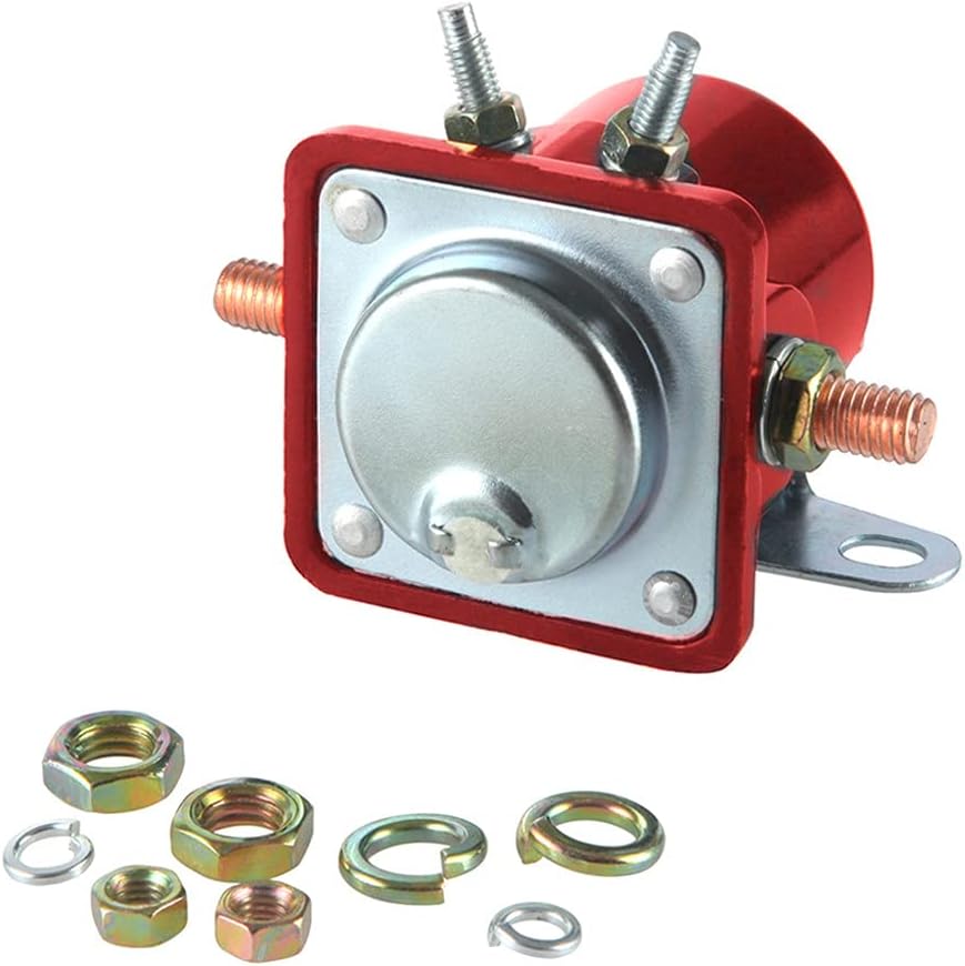 12 Volt SW3 Starter RelaySS581T/ ALL76203 Hot Rod Starter Solenoid Relay Replacement for Johnson Trim Motor Applications Evinrude Outboard