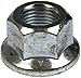 Dorman 611-054.1: Wheel Nut 9/16-18 Flanged Flat Face - 7/8 In. Hex, 5/8 In. Length
