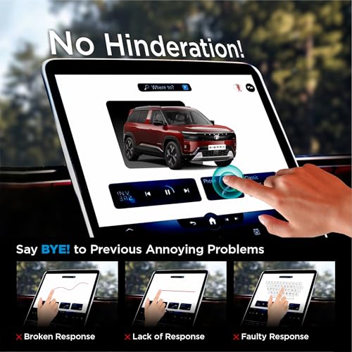 Image of SPARTAN SHIELD {4 PACK} Screen Guard For TATA SIERRA 2025+ || ADVENTURE, PURE & PURE+ || 10.25 Inch Infotainment Touchscreen + 7 Inch Instrument Cluster + AC Panel + Sterring Cluster Protector || Anti Scratch | Water Resistant | HD Clarity || TataSierra Car Accessory 2026 [NOT TEMPERED GLASS]
