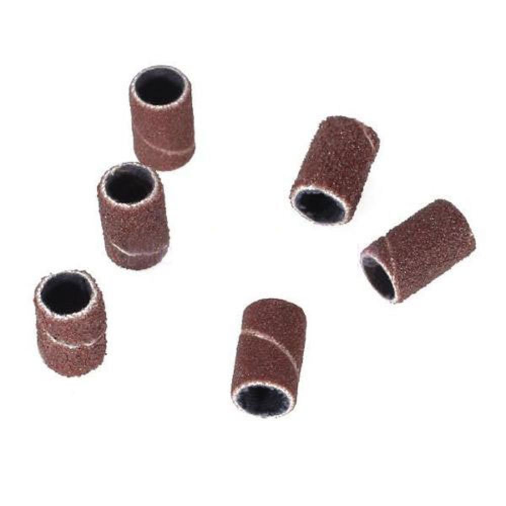6 brocas de uñas para repuesto de máquina de 3/32 pulgadas de tamaño de vástago acrílico 4