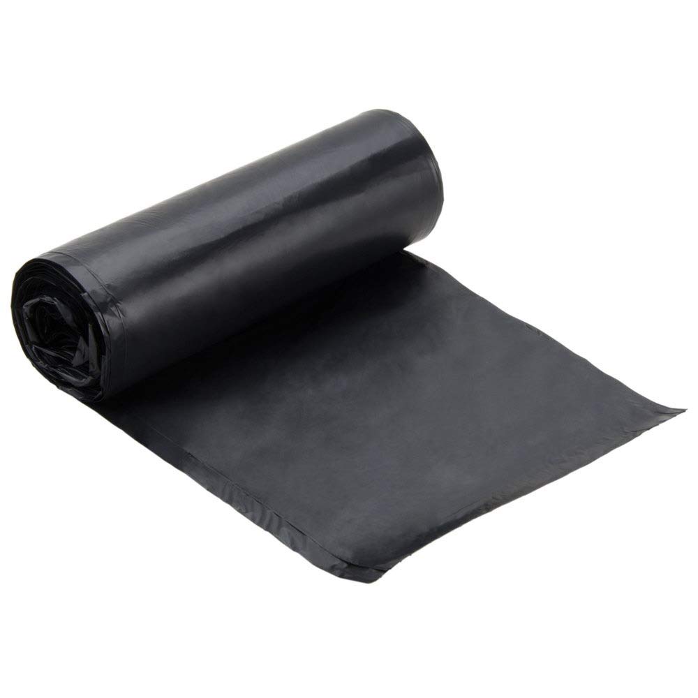 MarketPRO EQ Value Rhino-X Coreless Roll HDPE Trash Can Liner, 45 gal., 48" Length x 40" Width x 16 Micron Thickness | 250/Case