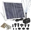Forever Speed 10W Fonteinpomp op Zonne-energie,Vijverpomp op Zonne-Energie,Solar Fonteinpomp Voor Tuin, Vijver…