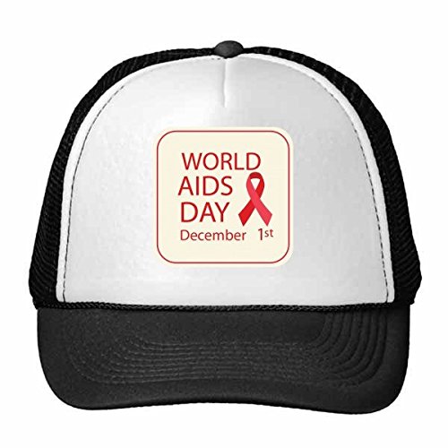 Gorra infantil de malla roja para eventos solidarios al sol