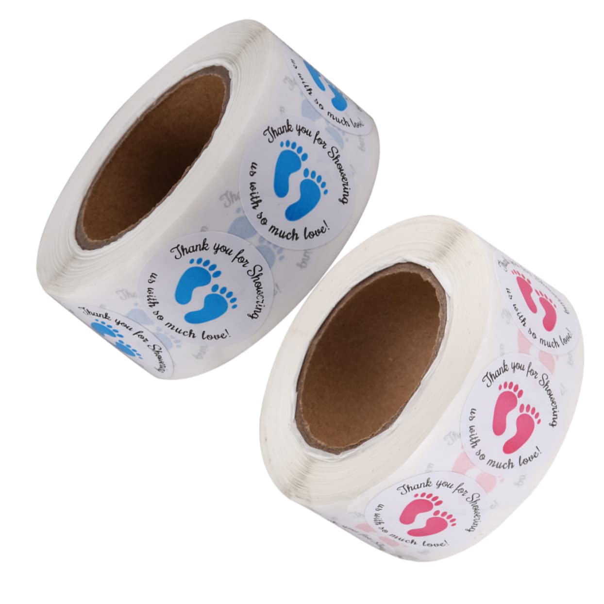 Alipis 3 Set Di Decorazioni Per Baby Shower Kit Di Impronte Etichette Adesive Adesivi in ​​2 Pezzi * 3