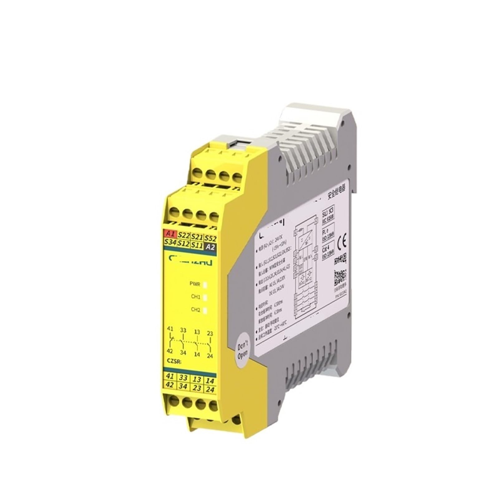 Evita fallos críticos con el relé de seguridad CZSR8003-3A1B industrial 2