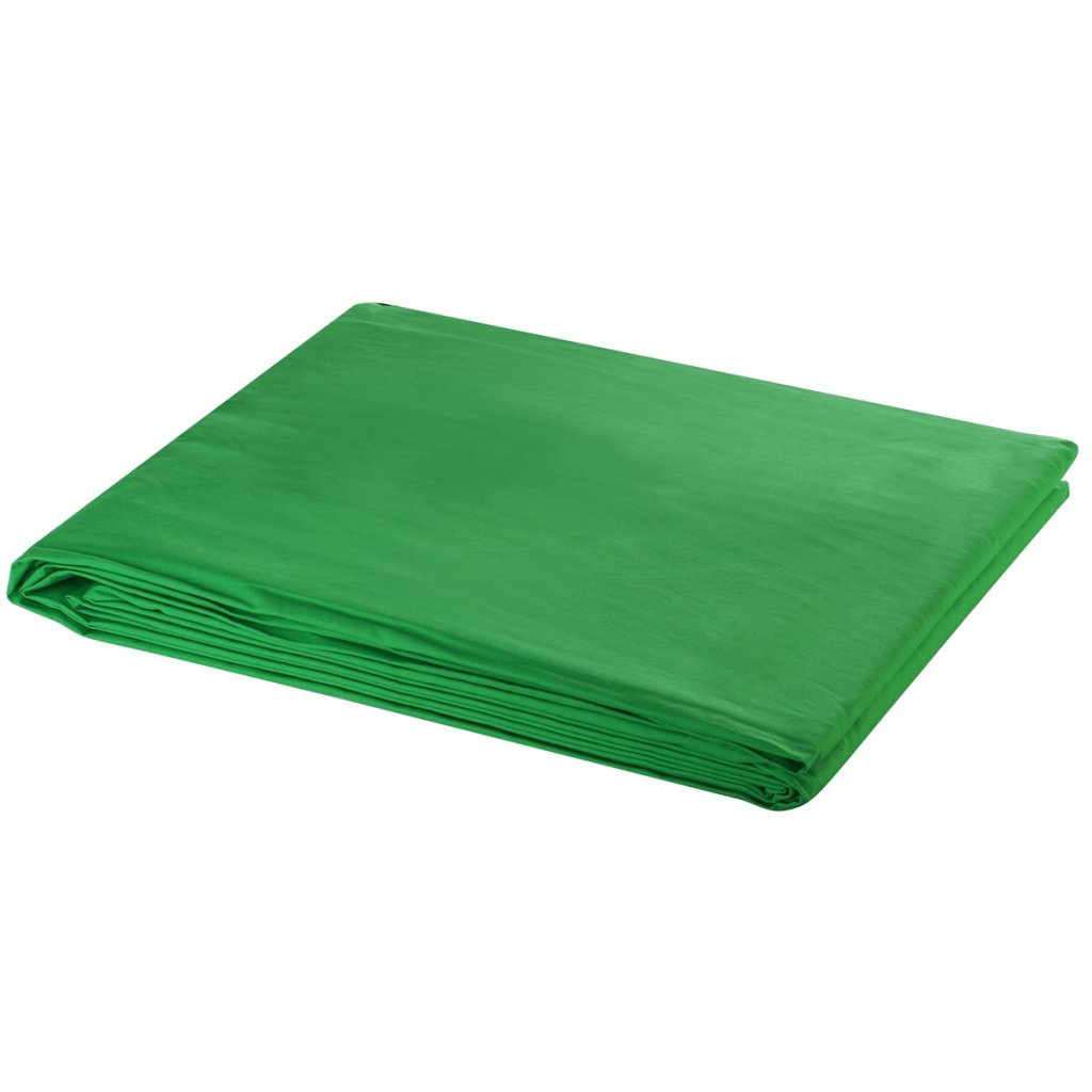 Festnight Support de Fond Studio Photo avec Toile de Fond Verte 500x300cm