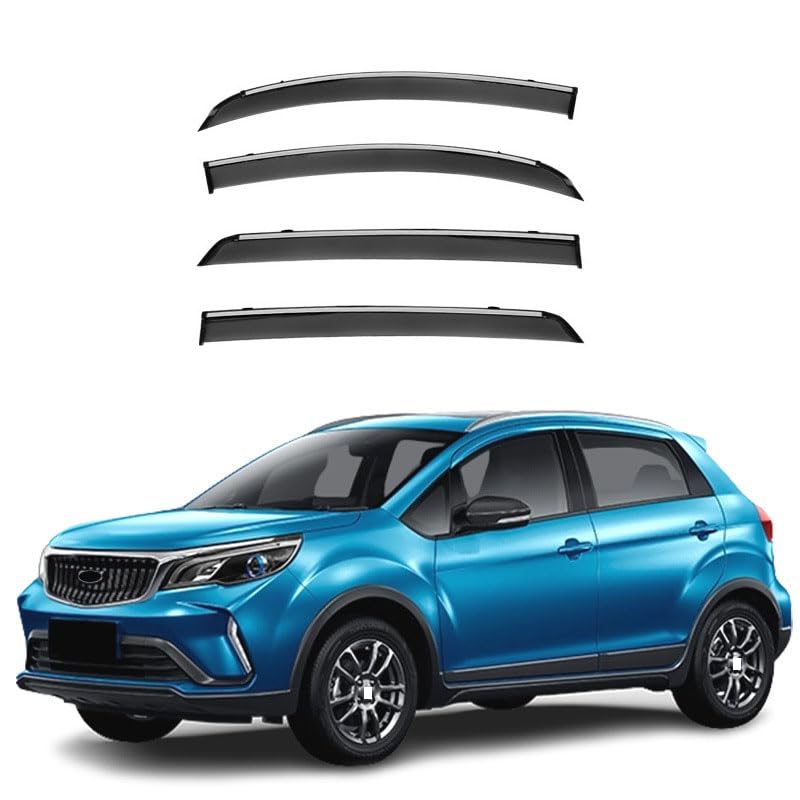 Déflecteurs de vent anti-pluie pour Geely Yuanjing X3 Pro pare-soleil de vitre