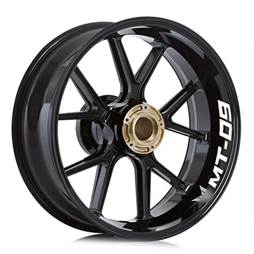 Autocollants de jante Yamaha MT-09 autocollants réfléchissants roue