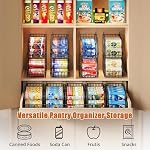 4-Pack Stackable Can Rack Organizer for Kitchen Pantry - Image 6