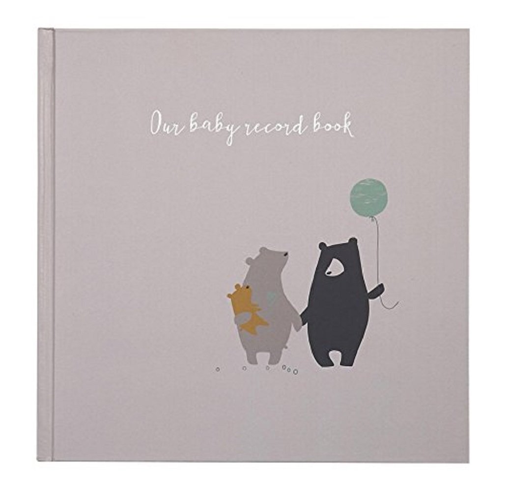 Mamas And Papas Baby Record Book Minimalist Unisex Design Keepsake