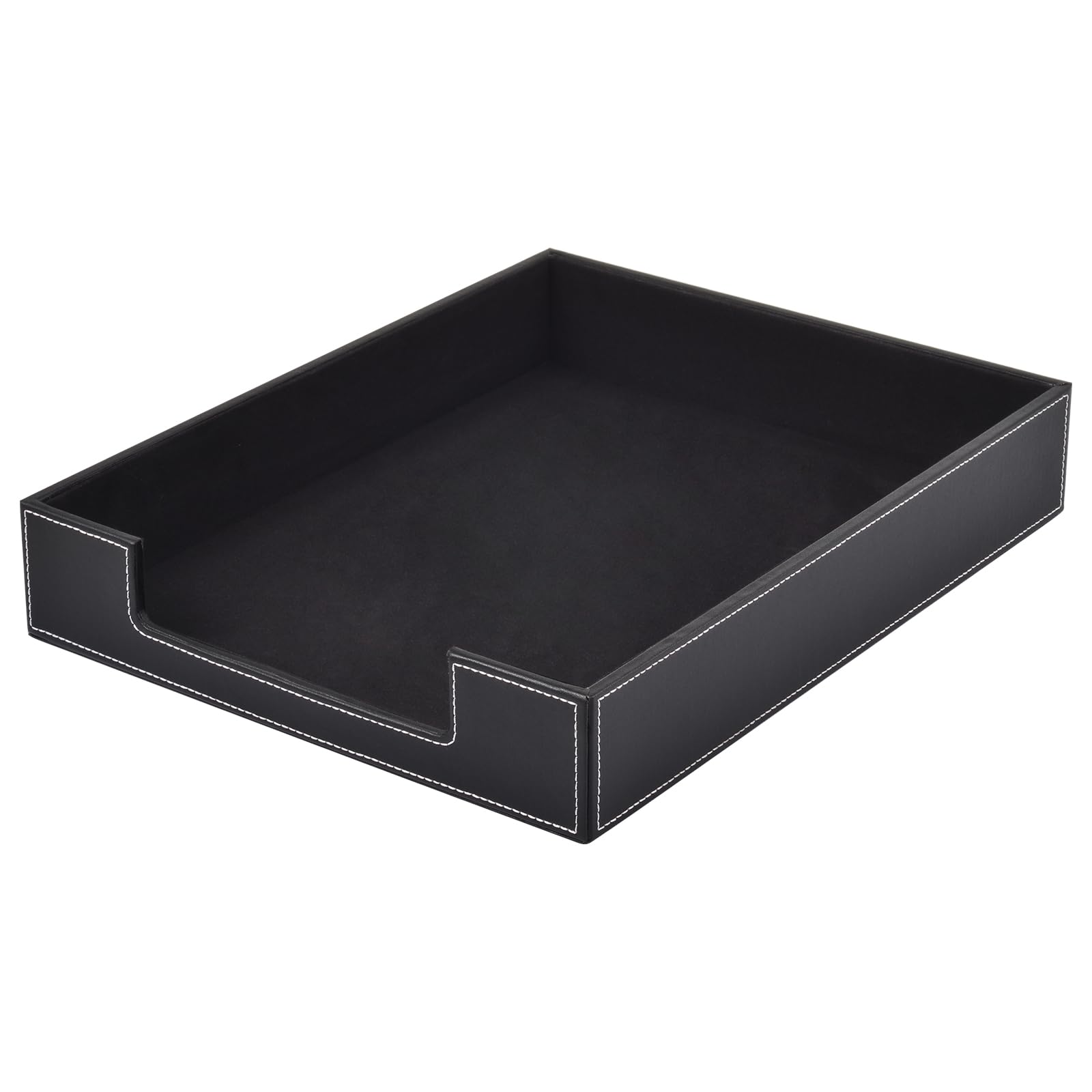 Regéleto Contenitore Quadrato Per Fazzoletti – Pelle PU Con Cintura Inferiore – Elegante E Moderno – 15,5x15,5 Cm – Grigio – Per Bagno, Camera, Ufficio