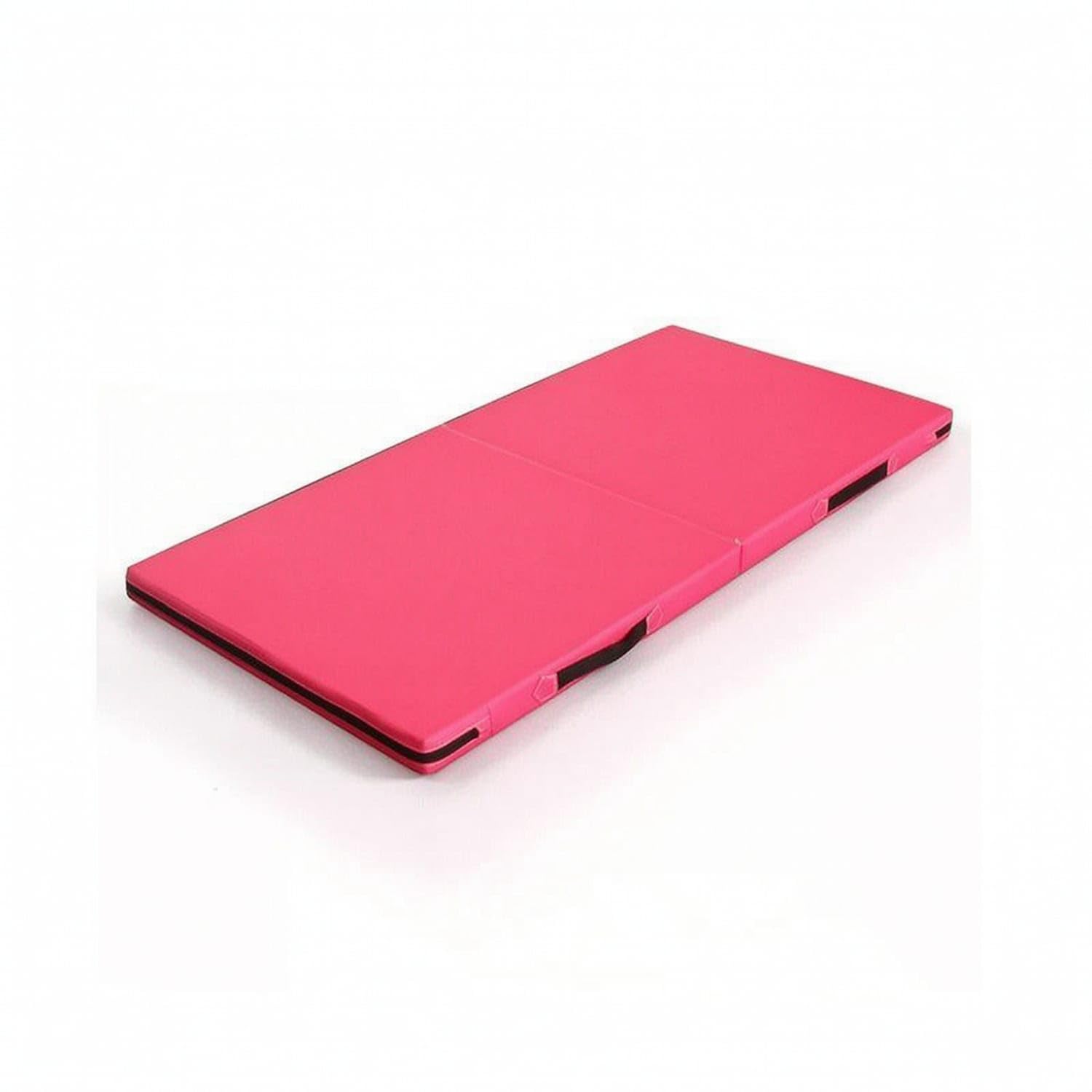 Thick Gym Mat with Handles Portable Folding Exercise Mat Padded Cushioned for Dancers, Yogis, Dance Practice, Bi-fold 120x60x5cm B-picture-18