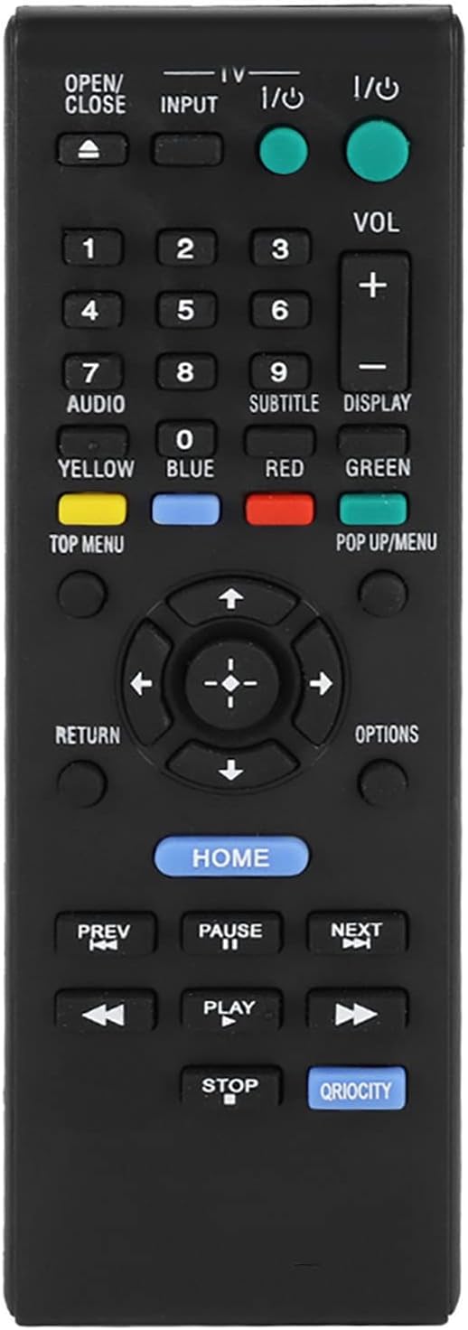 Morelian BDP-BX2/BDP-BX57/BDP S360 Remote Control, thin AV System Remote Control For BDP-S470 BDP-S560, Made of ABS Material For BDP-S570 BDP-S580