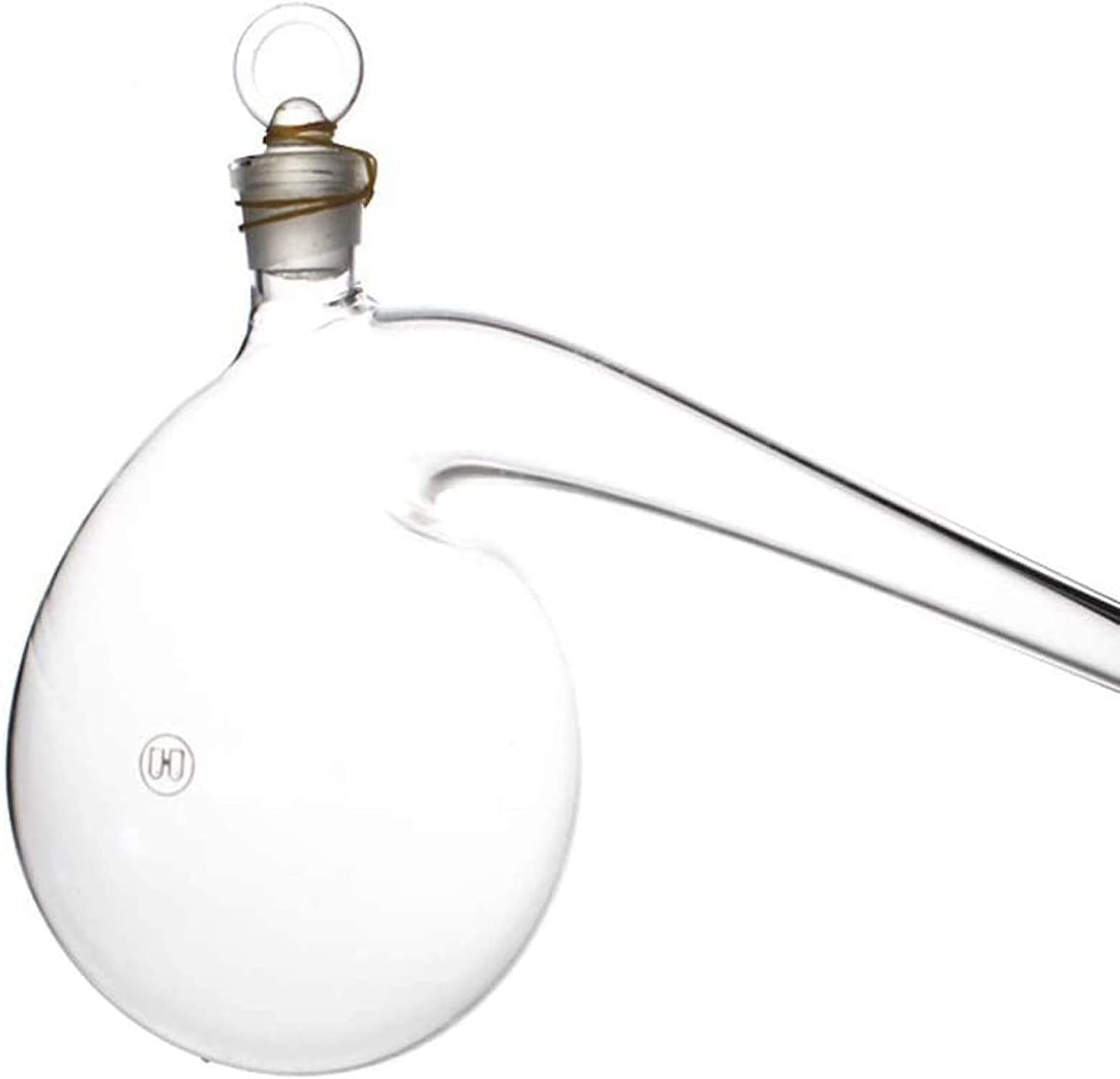 Retort with Ground in Glass Stopper Borosilicate Glass Distillation Distilling Flask Laboratory Chemistry, 250/500/1000/2000ml