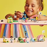 LEGO 41738 Friends Hunde-Rettungsfahrrad, Tierrettung-Spielzeug mit Welpen-Tierfiguren und Mini-Puppen aus 2023 für Kinder ab 6 Jahren, Tier- und Welpen-Pflege