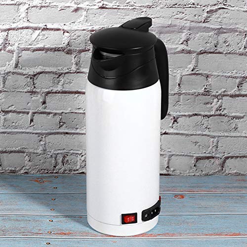 Hervidor eléctrico para auto 800ml blanco miniatura 5