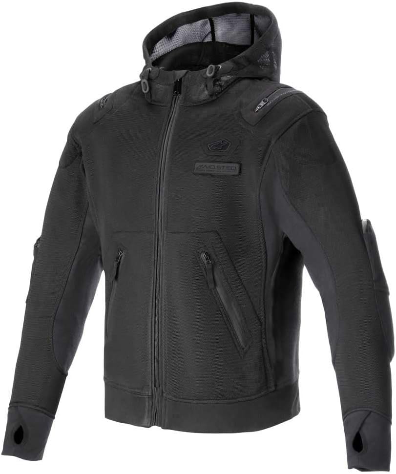 Moflow Air Tech Hoodie (US, Alpha, Large, Regular, Regular, Black/Black)