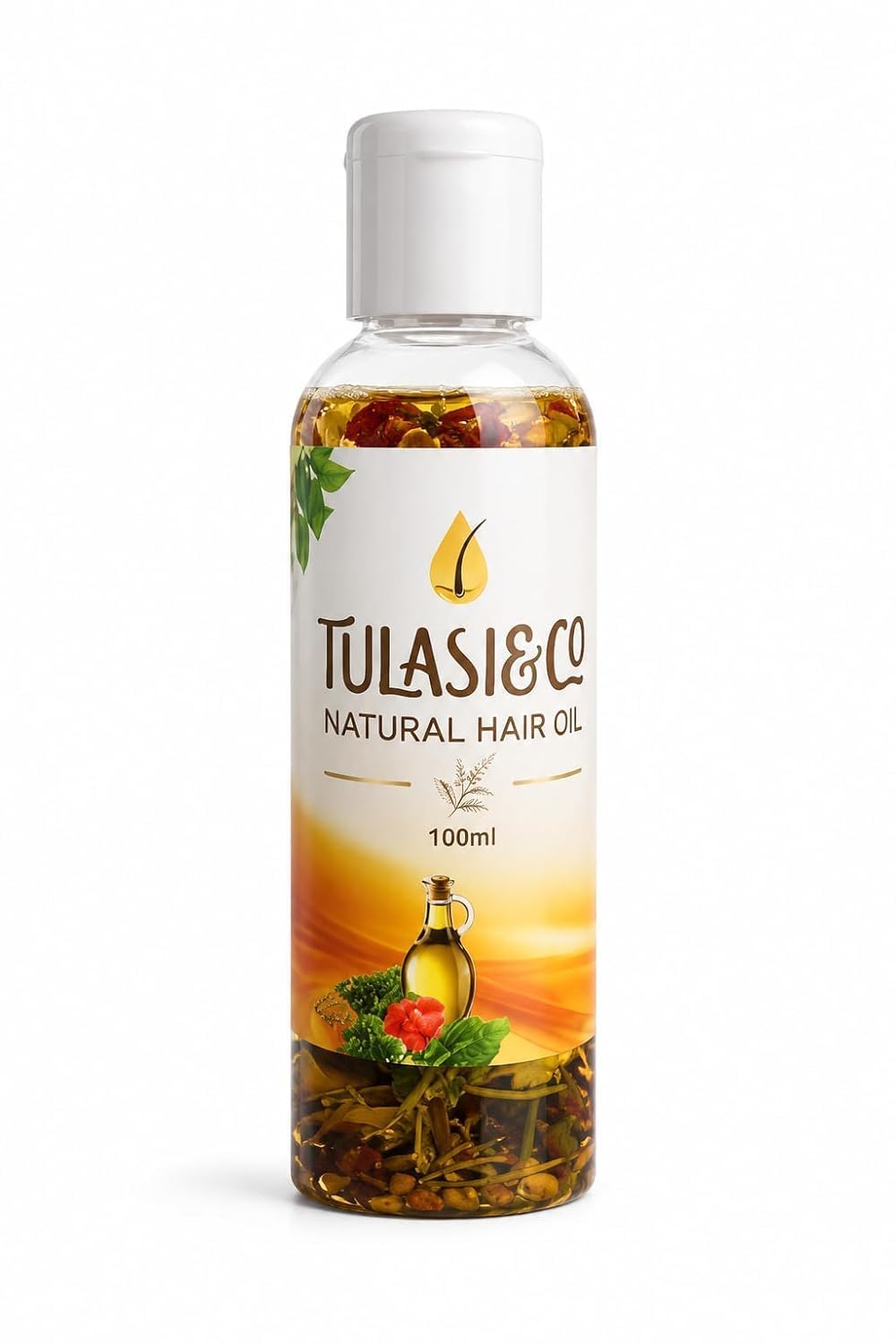 Curry Leaves Hair Oil for Hair Growth & Hair Fall Control | Herbal Ayurvedic Oil with Vitamin E | Anti-Dandruff & Frizz Control for Men & Women (100ml) (Pack of 4)-image-35