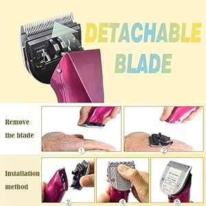 Professional Animal Dog Pet 5in1 Adjustable Fine Blade Cut Length 073mmcompatible with Wahl Arcobravurachromadocreativafigura and Motion Clippers2 Pcs  Cucciolini Doodles Professional animal dog pet 5 in 1 adjustable fine blade cut length 0 7 3mmcompatible with wahl arcobravurachromadocreativafigura and motion clippers2 pcs   cucciolini doodles