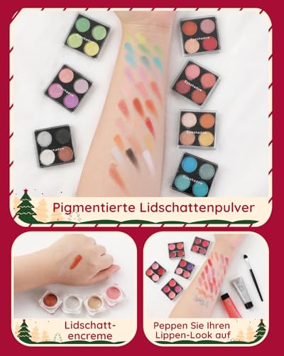 Gleamkid Makeup Advent Calendar 2026 for Teen Girls, 30pcs Advent Beauty Calendar, 24 Days Countdown Calendar Makeup Set, Gift Box for Tween Girls Make Up Kit - Thumbnail 3