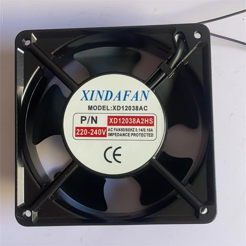 XD12038AC 2HS 220V 12CM Cooling Fan for The 12038 Cabinet 120 * 120 * 38mm