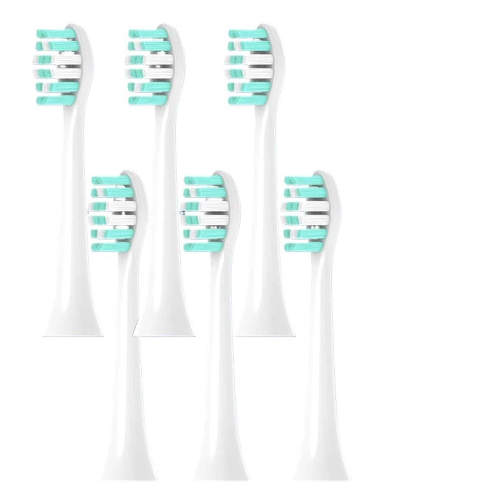 Zahnbürstenköpfe für Erwachsene, kompatibel mit PHILIPS, HX6950 | Kunststoff-Bürstenkopf als Ersatz für tägliche Mundpflege und Pflege des Handstücks(30pcs)